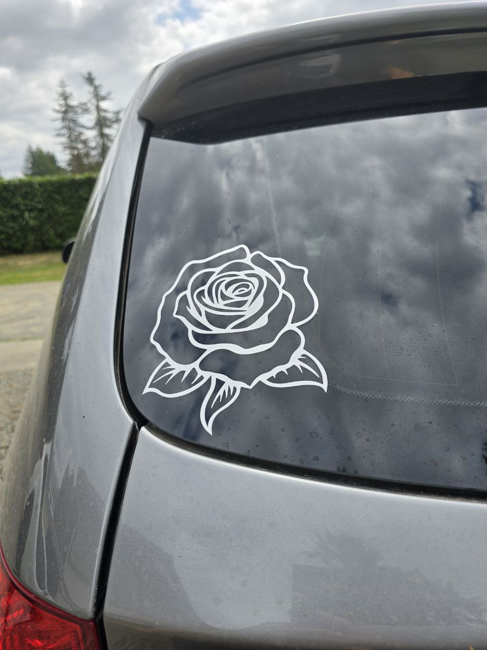 Rose Decal