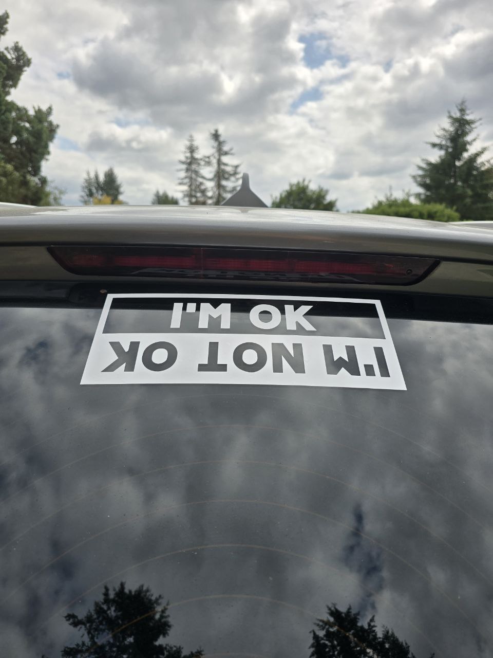 Im OK / Im Not OK decal